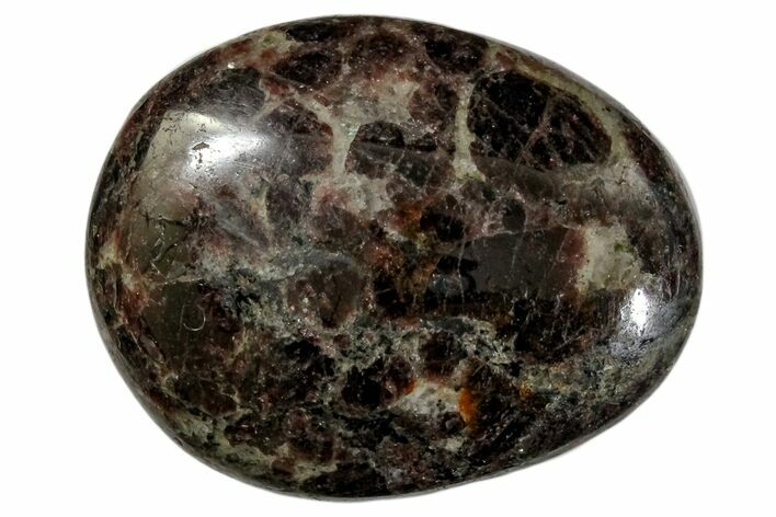 Polished Garnetite (Garnet) Pebble - Madagascar #171767